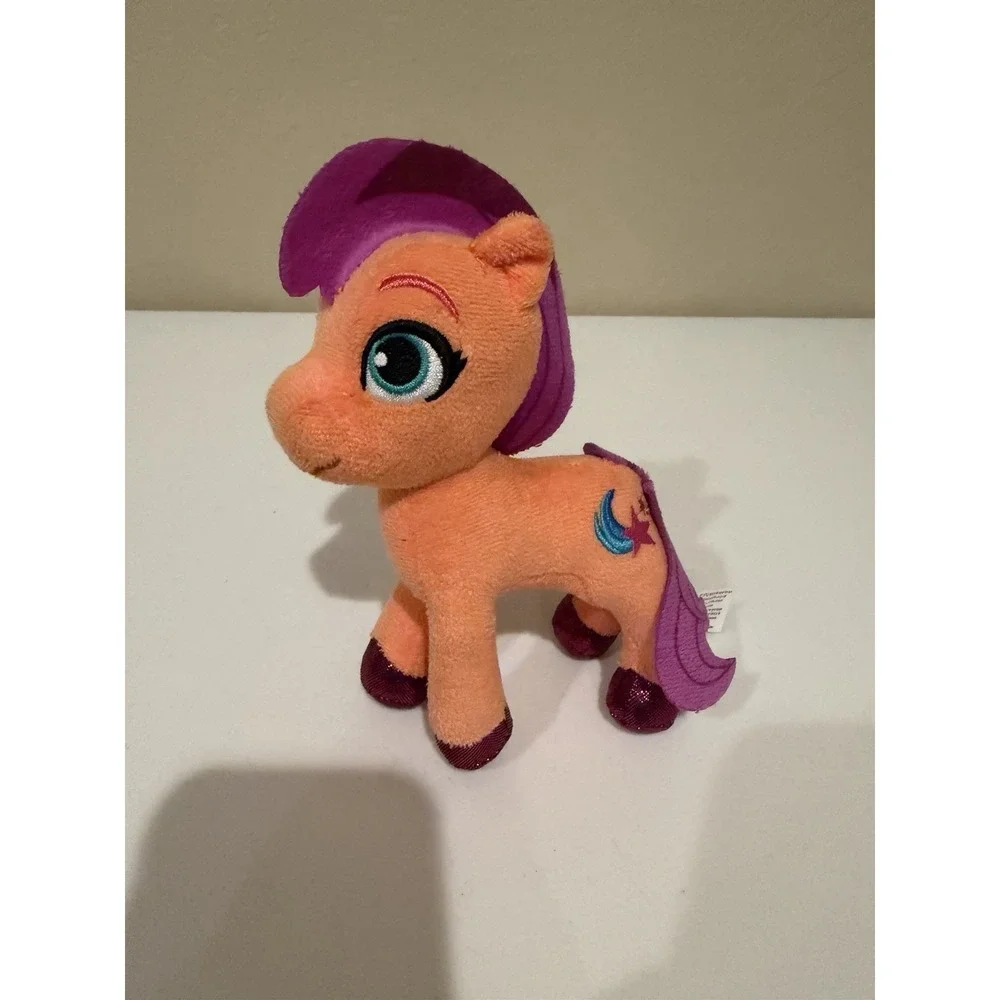 My Little Pony Orange Purple Plush Stuffed Animal Toy Hasbro 2021 Just Play 6